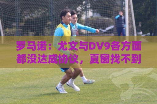 罗马诺:尤文与DV9各方面都没达成协议,夏窗找不到下家可能回来 罗马诺:尤文与DV9各方面都没达成协议,夏窗找不到下家可能回来