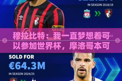 穆拉比特:我一直梦想着可以参加世界杯,摩洛哥本可以打进更多球 穆拉比特:我一直梦想着可以参加世界杯,摩洛哥本可以打进更多球